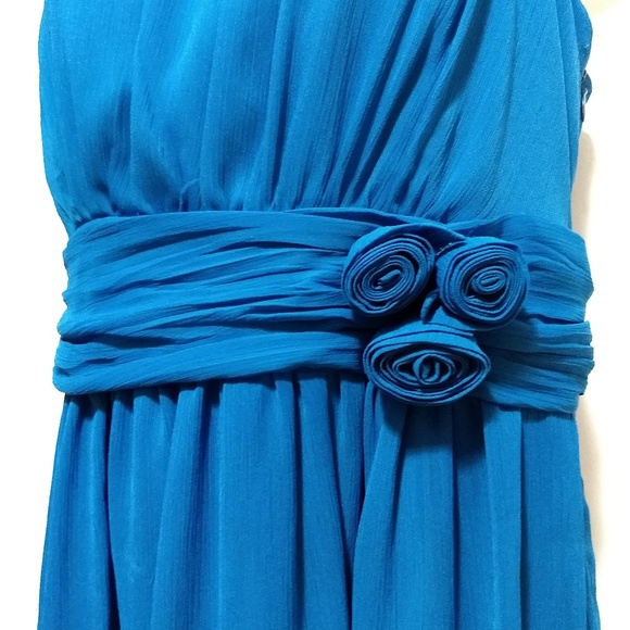 Blue Romy strappy cocktail dress - Picture 3 of 7